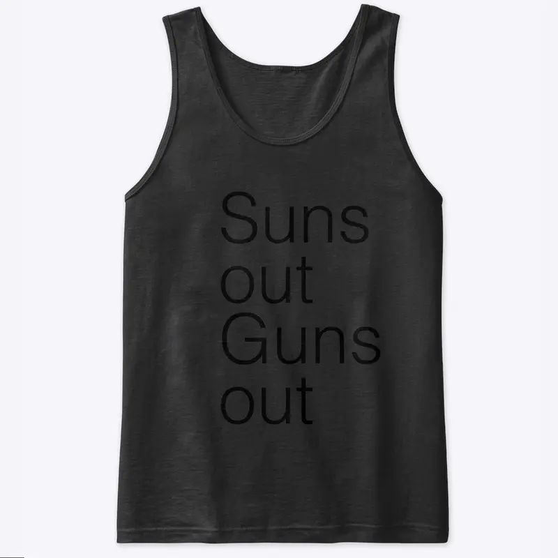 Suns out guns out tee